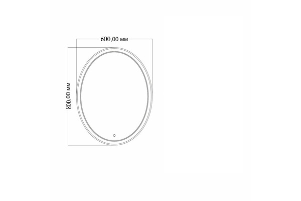 Зеркало (60х80) Bellezza Vesta 4617109520016